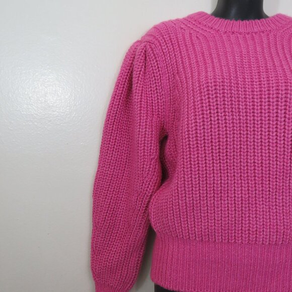 Isabel Marant Etoile Size 38 US 6 Pleane Jumper Sweater Pink Knit NEW - Picture 7 of 11
